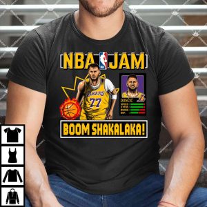 NBA Jam Lakers Luka Doncic T Shirt