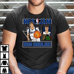 NBA Jam Mavericks Cooper Flagg T Shirt