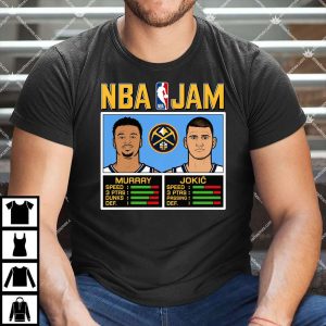 NBA Jam Nuggets Murray And Jokic T Shirt