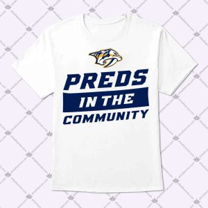 Nashville Predators Preds In The Community Shirt