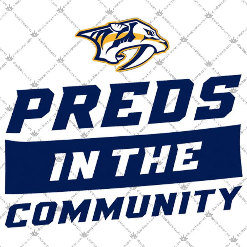 Nashville Predators Preds In The Community 3 Nashville Predators Preds In The Community Shirts