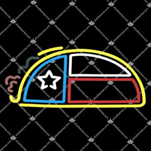 Neon Texas Taco 3 Neon Texas Taco Tshirt