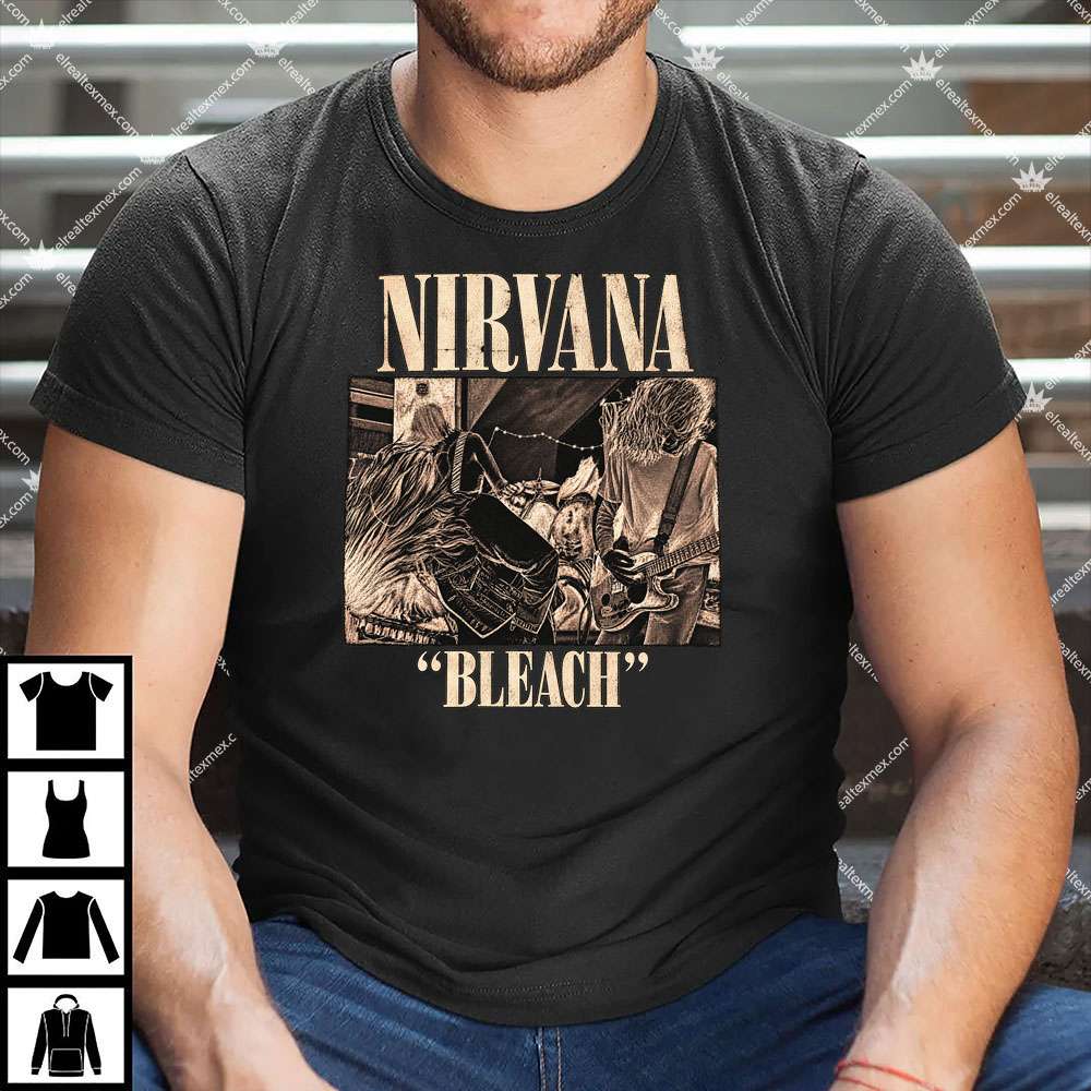 Nirvana Bleach 1 Nirvana Bleach T Shirt