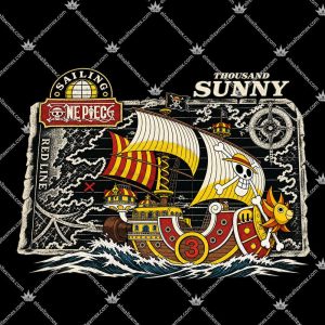 One Piece Thousand Sunny 3 One Piece Thousand Sunny T Shirts