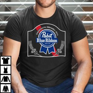 Pabst Blue Ribbon Beer T Shirt