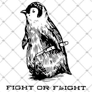 Penguin Fight or Flight 5 Penguin Fight or Flight Tshirt