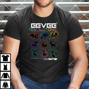 Pokemon Eevee Eeveelutions T Shirt
