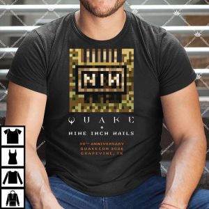 Quake + Nine Inch Nails 30th Anniversary Quakecon 2026 Shirt