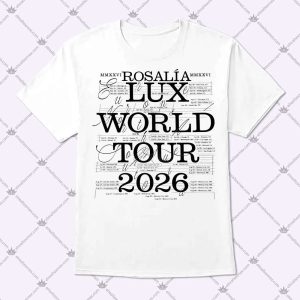 ROSALÍA Lux World Tour 2026 Shirt