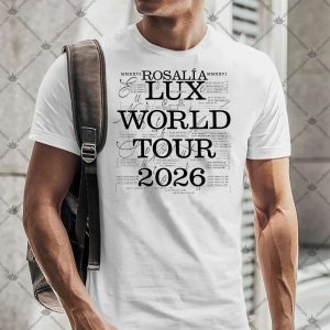 ROSALÍA Lux World Tour 2026 TShirt
