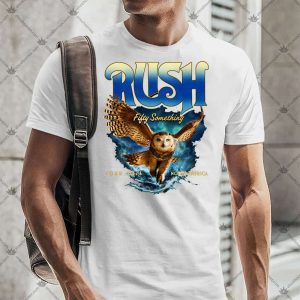 Rush Fifty Something Tour 2026 Grey Owl 4 Rush Fifty Something Tour 2026 Grey Owl TShirt