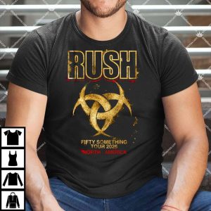 Rush Fifty Something Tour 2026 Stage Logo Shirt