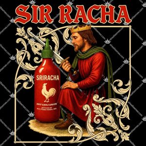 Sir Racha Sriracha Medieval Tshirt