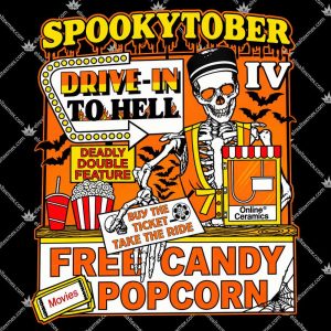 Spookytober IV Drive In To Hell 3 Spookytober IV Drive In To Hell T Shirts