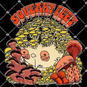 Squeaky Feet Mushroom Man 3 Squeaky Feet Mushroom Man T Shirts