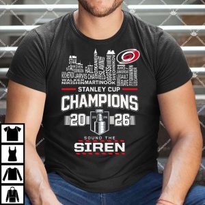 Stanley Cup Champions 2026 Sound The Siren T Shirt