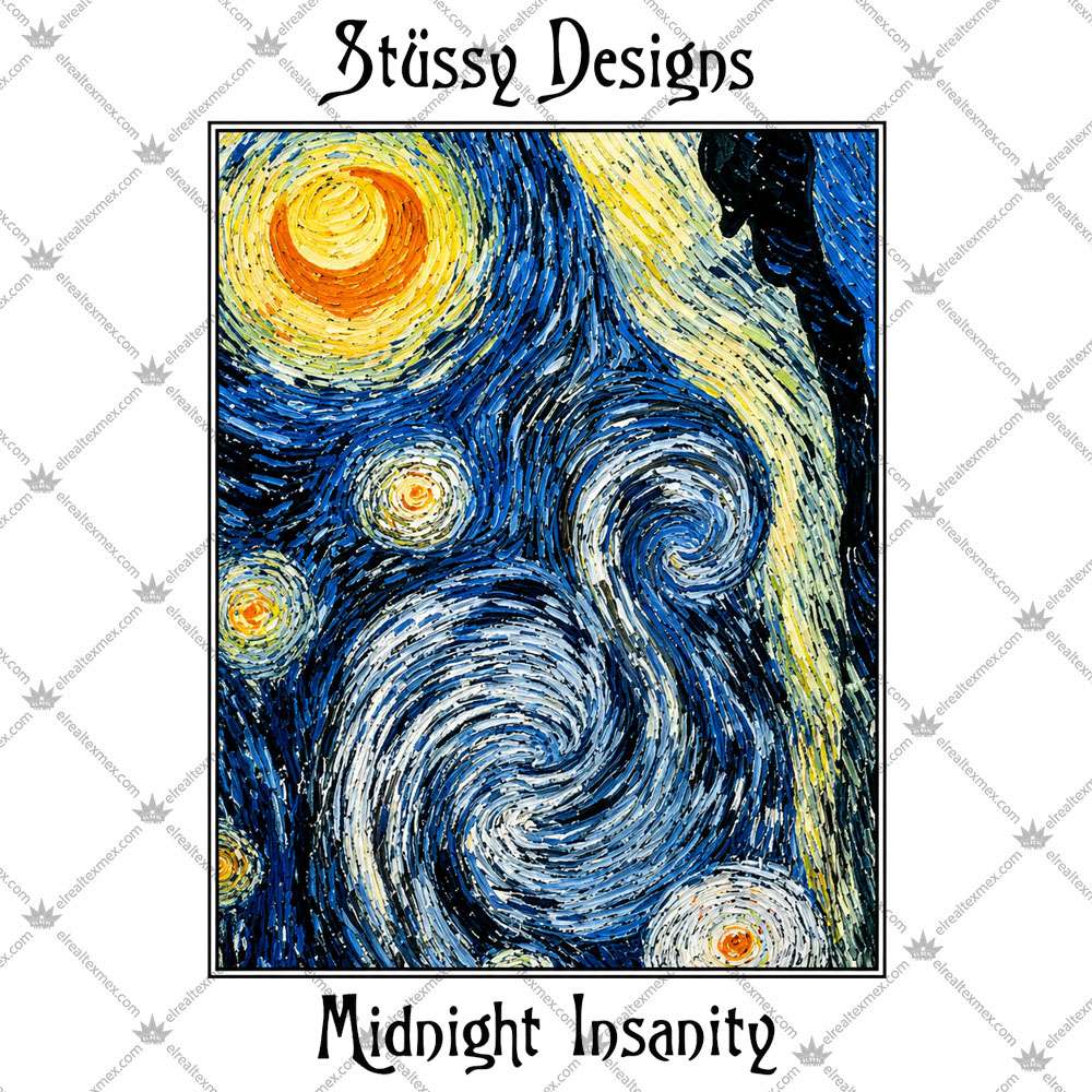 Stussy Designs Midnight Insanity 3 Stussy Designs Midnight Insanity Shirts