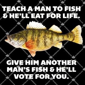 Teach A Man To Fish T Shirts