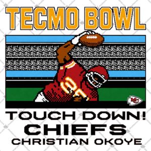 Tecmo Bowl Chiefs Christian Okoye 5 Tecmo Bowl Chiefs Christian Okoye T Shirts