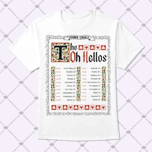 The Oh Hellos Yours Truly Tour T Shirt