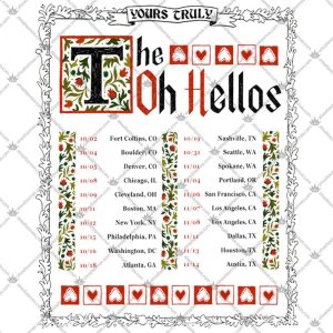 The Oh Hellos Yours Truly Tour 5 The Oh Hellos Yours Truly Tour T Shirts