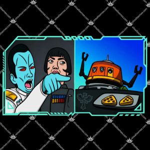 Thrawn vs Chopper | Star Wars Rebels Fan Art 3 Thrawn vs Chopper Star Wars Rebels Fan Art Shirts