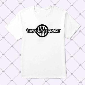 Three Days Grace Logo T Shirt