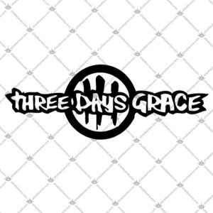 Three Days Grace Logo 5 Three Days Grace Logo T Shirts