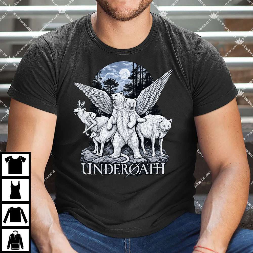 Underoath "Mutants" 1 Underoath Mutants T Shirt