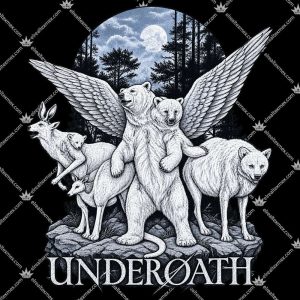 Underoath "Mutants" 3 Underoath Mutants T Shirts
