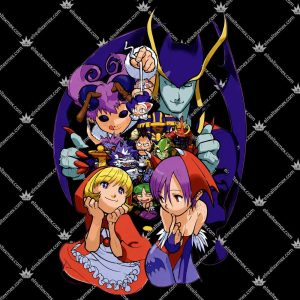 Vampire Darkstalkers Arcade Flyer V1 T Shirts