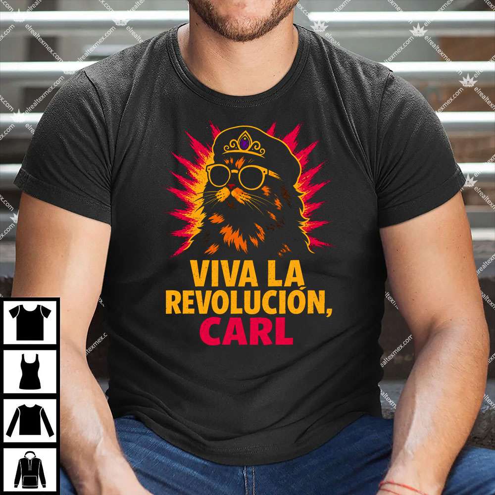 Viva La Revolucion Carl Dungeon Crawler Carl 1 Viva La Revolucion Carl Dungeon Crawler Carl T-Shirt