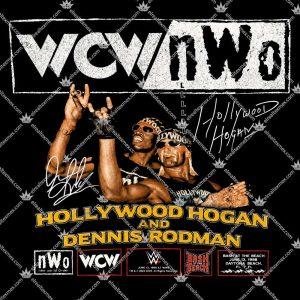 WCW Hollywood Hogan And Dennis Rodman Shirts