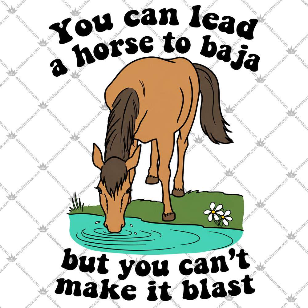 You Can Lead A Horse To Baja But You Can't Make It Blast 3 You Can Lead A Horse To Baja But You Can't Make It Blast T Shirts