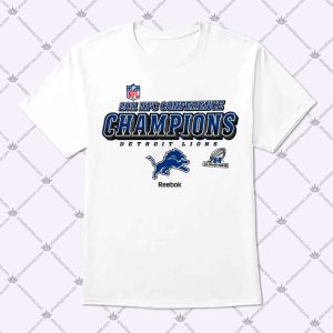 2011 NFC Conference Chamipons Detroit Lions T Shirt