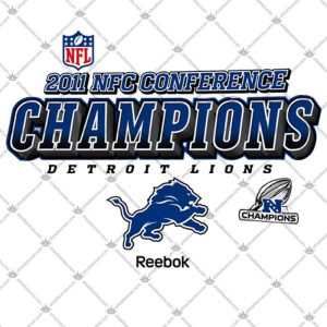 2011 NFC Conference Chamipons Detroit Lions 5 2011 NFC Conference Chamipons Detroit Lions T Shirts