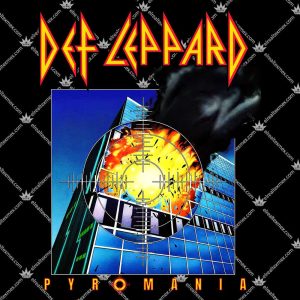 Def Leppard Pyromania Album 3 Def Leppard Pyromania Album T Shirts