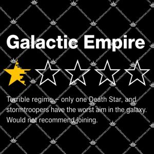 Galactic Empire Review 3 Galactic Empire Review T Shirts