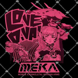 Love D.Va Meka 3 Love D Va Meka T Shirts