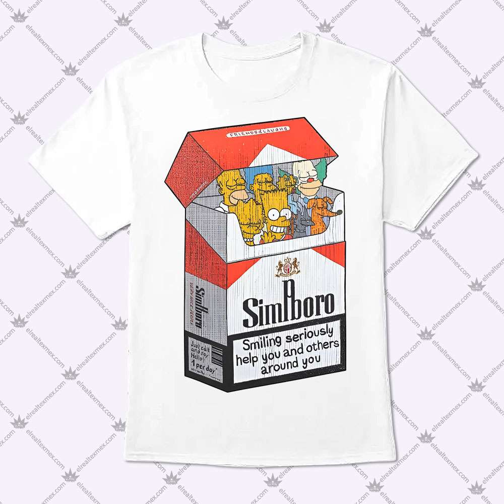 Marlboro Simpsons 1 Marlboro Simpsons T Shirt