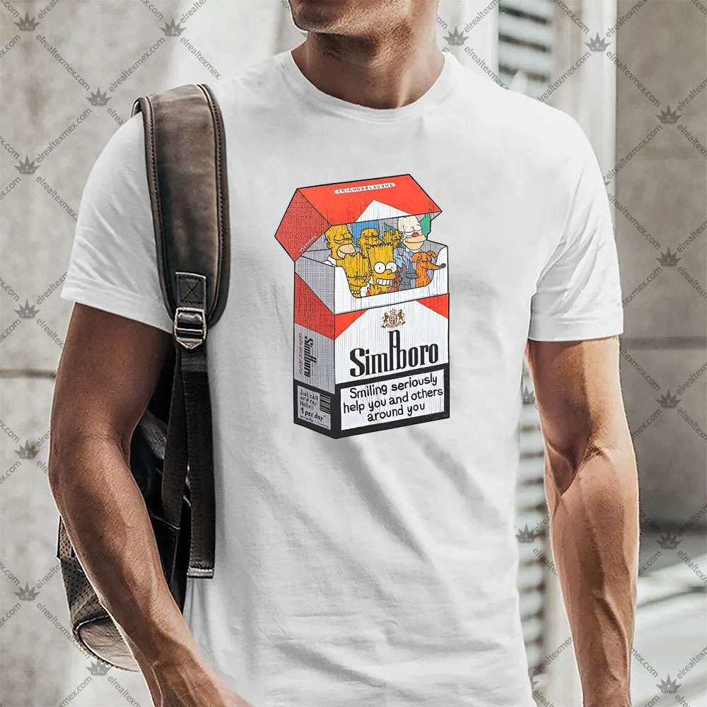 Marlboro Simpsons 2 Marlboro Simpsons TShirt
