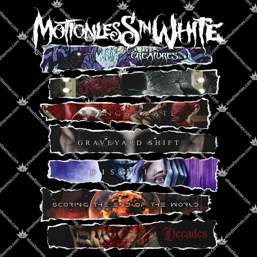 Motionless In White Fuck Bootleggers 2 Motionless In White Fuck Bootleggers T Shirts