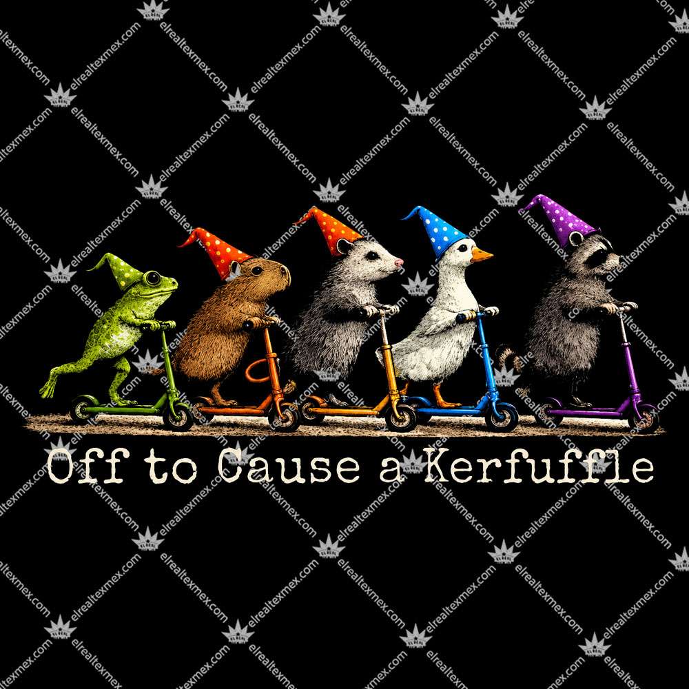 Off To Cause A Kerfuffle 2 Off To Cause A Kerfuffle T Shirts