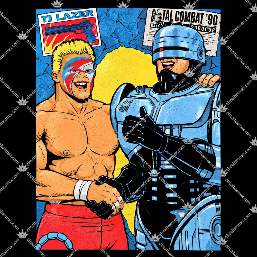 RoboCop & Sting WCW Capital Combat 1990 2 RoboCop & Sting WCW Capital Combat 1990 T Shirts