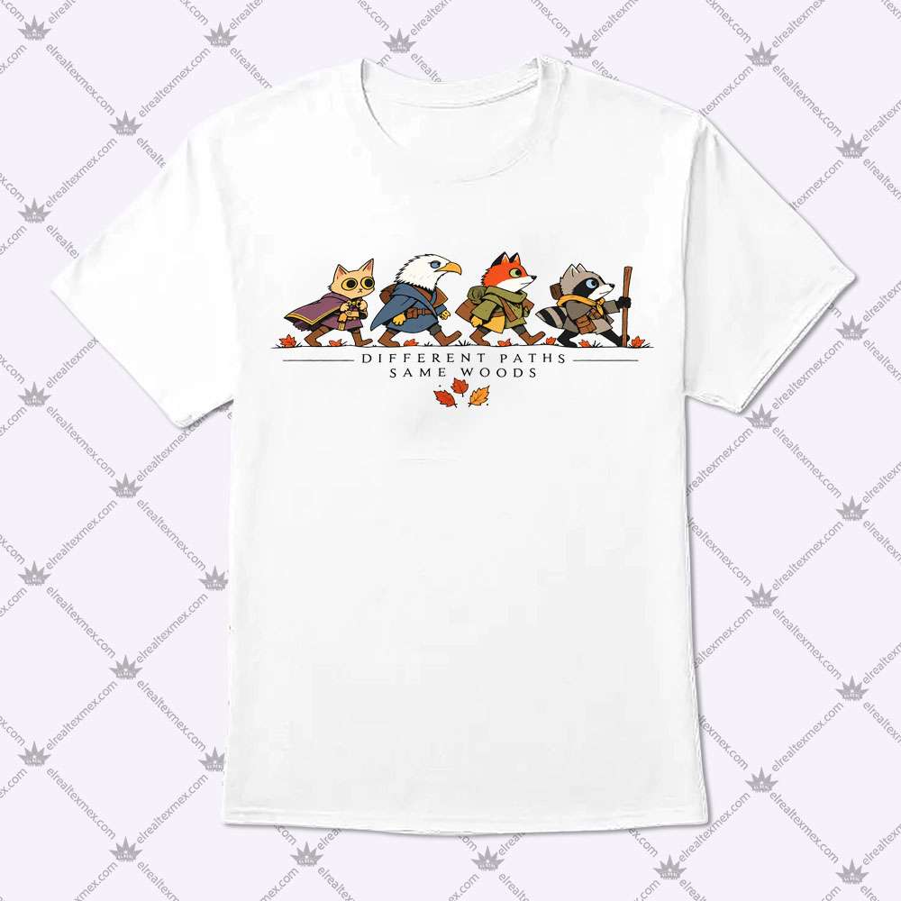 Root Different Paths Same Woods 1 Root Different Paths Same Woods T Shirt