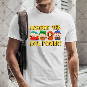South Park Chinpokomon "Destroy The Evil Power" 4 South Park Chinpokomon Destroy The Evil Power TShirt