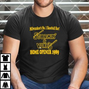 Stormin' & Vuke's Home Opener 1989 T Shirt