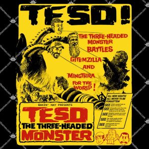 TESD The Three Headed Monster 3 TESD The Three Headed Monster T Shirts