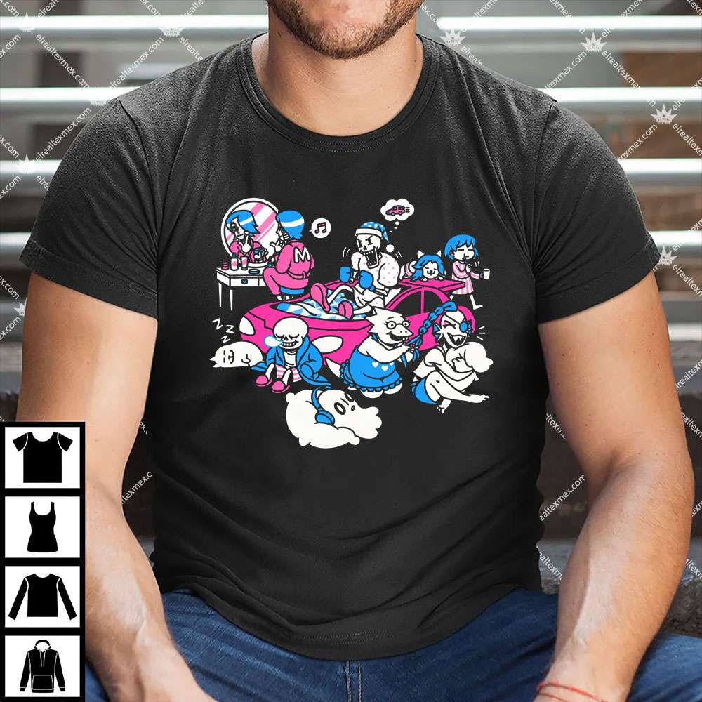 UNDERTALE Sleepover 1 UNDERTALE Sleepover T Shirt