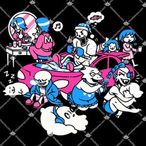 UNDERTALE Sleepover 3 UNDERTALE Sleepover T Shirts
